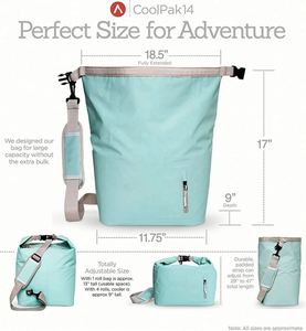 2023 Hot Selling Foldable Waterproof Dry Bag for Boating/Fishing, <b>Cooler</b> <b>Backpack</b> for Camping/Hiking, Floating <b>Cooler</b> - Product Image 2