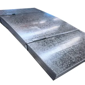 Dx51d 0.12-5.0mm galvanized steel sheet hot dipped zinc coated steel sheets plain flat finish gi sheet