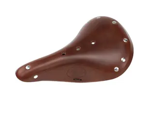 Gyes bicicleta de carretera Retro cuero de vaca sillín MTB bicicleta cuero de vaca cojín asientos hechos a mano - Product Image 1