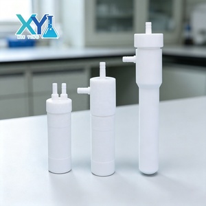 Bouteilles d'absorption de gaz/bulles en PTFE de 75 ml pour usage en laboratoire, détermination du fluorure d'hydrogène dans les gaz de déchets (vente en gros) - Product Image 2