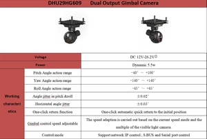 <strong>Topotek</strong> DHU662H609 AI Thermal Imaging Gimbal Camera Dual 1080P 640 Vision Metal for Industrial Inspection Safety Monitoring - Product Image 2