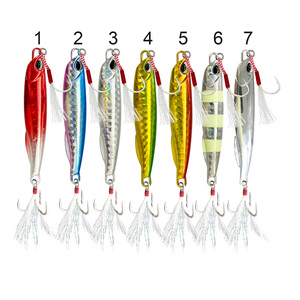 Esca in metallo per la pesca in <span class=keywords><strong>mare</strong></span> 10g 15g 20g 25g 30g 40g 60g amo <span class=keywords><strong>da</strong></span> pesca - Product Image 3