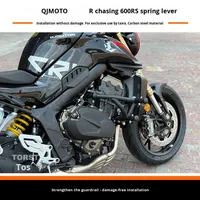 Protection double contre les chutes, barre de protection moteur anti-chute, pièces de modification pour QJMOTOR Chase 600RS, neuf