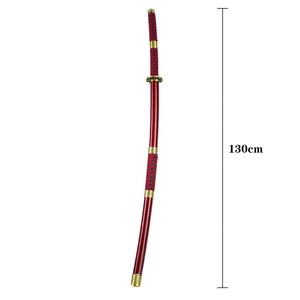 ดาบของเล่นคาตานะซามูไร รุ่นคิเท็ตสึ ของโรโรโนอา โซโร จากวันพีซ ขนาด 130 ซม. ดาบจำลอง - Product Image 5