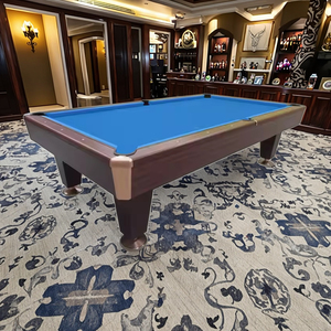 Chuyên Nghiệp Chất Lượng Cao 9ft Rắn Gỗ Maxima 8 Giải Đấu Len Hồ Bơi Bảng Tùy Chỉnh Màu Đen Đá Cẩm Thạch Snooker Billiard Bảng - Product Image 5