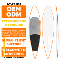 Planche hydrofoil en fibre de carbone GY 115L/130L, planche de wing foil SUP/Surf Foil, modèle unisexe GY-FB 013, planche de sports nautiques