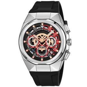Reloj Mecánico Automático de Alta Calidad, Diseño Multifuncional de Alta Tecnología, Reloj de Acero Inoxidable Impermeable para Hombre de Negocios - Product Image 6