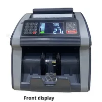 G25 Petit compteur de billets efficace Détecteur de devises étrangères multinational Détecte le dollar de Hong Kong Euro Monnaies africaines
