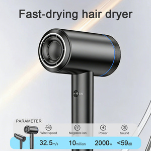 Sèche-cheveux professionnel BLDC de style salon, haut de gamme, >110 000 tr/min, ultra-silencieux, 50 décibels, <span class=keywords><strong>200</strong></span> millions d'ions négatifs, 2000W - Product Image 1