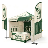 Tente de réception robuste en aluminium avec toile Oxford 500D imperméable, résistante aux UV et ignifuge, montage rapide, personnalisable