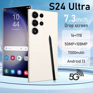 Hot khuyến mãi S24 Ultra 16GB 1TB 5 gam <span class=keywords><strong>Android</strong></span> điện thoại thông minh 108mp phía sau máy ảnh HD độ phân giải màn hình decacore mặt mở khóa điện thoại di động - Product Image 2