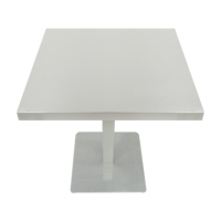 Table basse de Restaurant Commercial Oem & Odm Table de salle à manger carrée moderne de cuisine de Bar