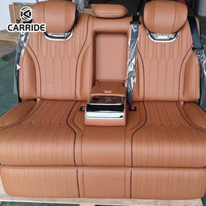 CARRIDE Sedile Universale per Van e MPV, Divano Letto in Pelle di Lusso, Reclinabile e Pieghevole, Compatibile con HiAce e <span class=keywords><strong>Vito</strong></span> - Product Image 5