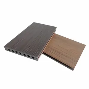 Suelo laminado de cubierta compuesta de madera y plástico tablero de madera WPC