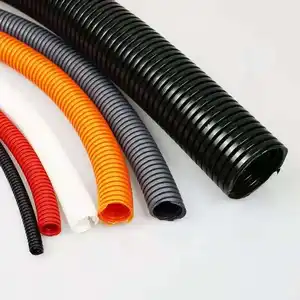 Wire Protection Versatility Garden Pvc Pp Flexible Pipe Irrigation Conduit Plastic Corrugated Hose