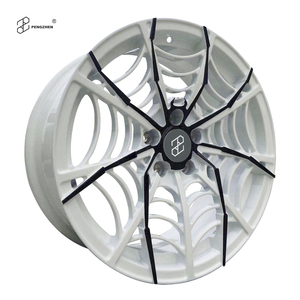Pengzhen Spider <span class=keywords><strong>ล้อ</strong></span>ฟอร์จขนาด18นิ้วสีขาวและสีดำ19นิ้ว5X114.3สำหรับ2020ฮอนด้าซีวิค LX - Product Image 2