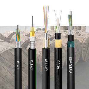 Precio de Fábrica, Cable de <span class=keywords><strong>Fibra</strong></span> Óptica Monomodo para Exteriores, 48, 96, 144 <span class=keywords><strong>Hilos</strong></span>, Aéreo, <span class=keywords><strong>ADSS</strong></span>, 6, 8, <span class=keywords><strong>12</strong></span>, 24 <span class=keywords><strong>Hilos</strong></span>, Figura 8, GYXTW - Product Image 2