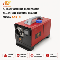 Chauffage de stationnement diesel ultra puissant OkyRie AX81H 10KW, portable avec poignée, kit de chauffage tout-en-un robuste
