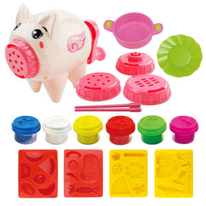 Kit de pâte à <span class=keywords><strong>modeler</strong></span>, moule, machine à nouilles cochon, création de <span class=keywords><strong>cuisine</strong></span>, argile à <span class=keywords><strong>modeler</strong></span>, ensembles de pâte à <span class=keywords><strong>modeler</strong></span> pour enfants - Product Image 3