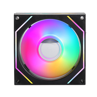 QiuzAim bureau prisme 5S ventilateur CPU refroidi par air 90mm ordinateur petit 4Pin RGB PWM silencieux 9025 ventilateur
