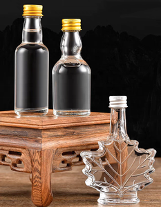 Mini bouteilles d'<span class=keywords><strong>alcool</strong></span> en verre de 50 ml <span class=keywords><strong>sans</strong></span> couvercle en verre Petites bouteilles d'<span class=keywords><strong>alcool</strong></span> en verre Mini bouteilles de vin de 1.7 oz réutilisables - Product Image 6