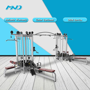 Equipo de Gimnasio Multifuncional 5 en 1 Popular <span class=keywords><strong>con</strong></span> Cable Cruzado MND-AN60 de 8 Estaciones Jungle, Funcionalidad Multiusos - Product Image 2