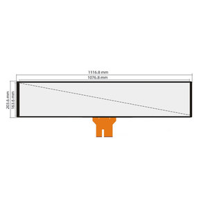 <span class=keywords><strong>42</strong></span> inch cảm ứng điện dung thanh Màn hình g + G USB I2C đa cảm ứng hiển thị cho kỹ thuật số biển - Product Image 2