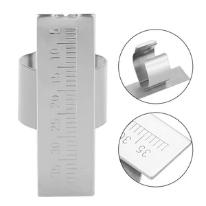 Regla dental de acero inoxidable Dt de 35 mm, herramienta de medición para equipos de terapia oral - Product Image 2