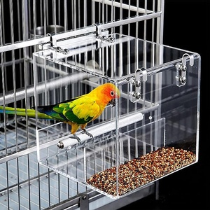 <span class=keywords><strong>Mangeoire</strong></span> à <span class=keywords><strong>oiseaux</strong></span> pour perroquets, bain pour <span class=keywords><strong>oiseaux</strong></span>, acrylique transparent, suspendu, sans dégâts, <span class=keywords><strong>mangeoire</strong></span> automatique pour <span class=keywords><strong>oiseaux</strong></span> - Product Image 1
