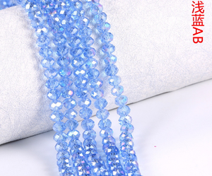 Cuentas de Cristal AB brillantes para fabricación de joyas, 10 <span class=keywords><strong>hebras</strong></span>/bolsa, venta al por mayor - Product Image 3