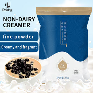 Сухая молочная заменитель Doking (безмолочный кремер) для кофе и чая, быстрорастворимый, на растительной основе, OEM/ODM, оптовые поставки 1 кг и 25 кг - Product Image 2