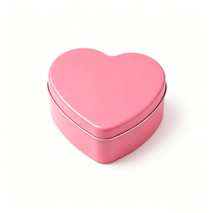 Personalized Round <b>Tin</b> Box Custom Logo Metal Candy <b>Tin</b> Container with Hinged Lid <b>Tin</b> Case for Mints Cookies <b>Candle</b> Packaging - Product Image 5