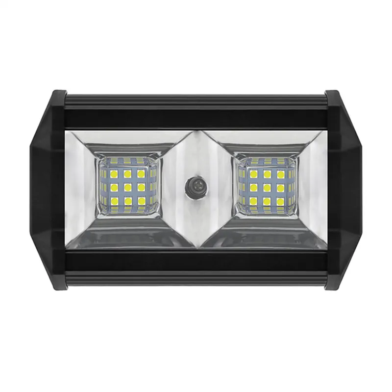 Luz de trabalho 18led para carros, acessório em forma de lingote, luz flash de chip 54w, 12v, 24v, 3030 para off-road, picape, vagão