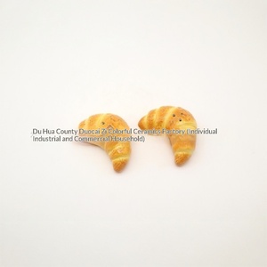 Pot à épices en céramique à texture réaliste, peint à la main, en forme de cornée, assiette créative pour dîner, <span class=keywords><strong>cuisine</strong></span> et salle à manger du Fujian - Product Image 2