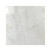 Carrelage de salle de bain rectifié poli antidérapant Onyx Pearl 90x90 cm, épaisseur 11 mm