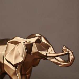 Estatua <span class=keywords><strong>de</strong></span> elefante <span class=keywords><strong>de</strong></span> fibra <span class=keywords><strong>de</strong></span> vidrio <span class=keywords><strong>de</strong></span> resina gigante, accesorios decorativos para interiores y exteriores - Product Image 2