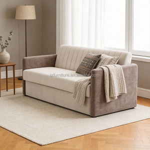 Modern 2 3 Seat Fabric Convertible <b>Sofa</b> <b>Bed</b> <b>Mattress</b> Extendable Foldable Eco-friendly Bedroom Living Room Apartment <b>Sofa</b> <b>Bed</b> - Product Image 3