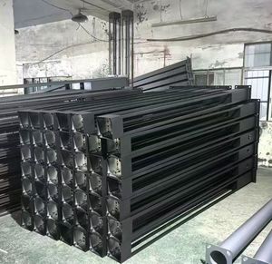 Poteaux de lampadaire en profilé polygonal en aluminium Jieyao, moulés au sable, pour usage en jardin, garantie 10 ans, revêtement poudré, galvanisation à chaud, tailles 3M-6M - Product Image 4