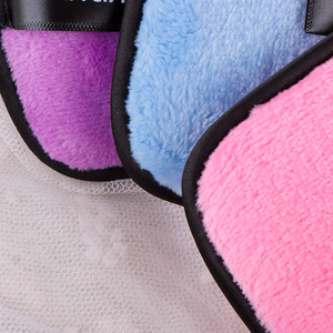 Tampons démaquillants lavables avec tube 2025 quantité minimale de commande bas Tampons en tissu pour le visage en <span class=keywords><strong>coton</strong></span> biologique bambus arc-en-ciel en forme de logo personnalisé - Product Image 2