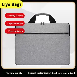 Bolsa protectora sencilla para cuaderno y almohadilla para mujer, bolsa para ordenador portátil sin tirantes de 14 pulgadas con bolsa interior de 15,6 pulgadas, hecha de nailon duradero - Product Image 2