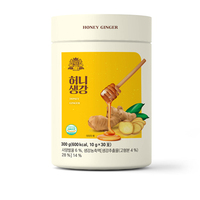 Concentré de jus de fruits aromatisé au gingembre et au miel naturel, sans sucre, avec saveur de citron, emballé en boîte ou en bouteille, certifié Halal