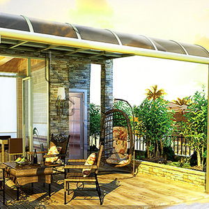 Atrio antipioggia attaccato Pergola impermeabile Patio motorizzato baldacchino Gazebo balcone tenda <span class=keywords><strong>da</strong></span> sole in alluminio lega di alluminio su misura - Product Image 1
