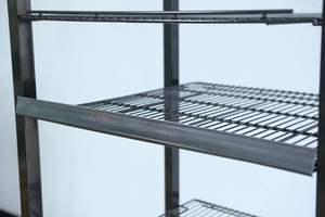 رف من الصلب منخفض الكربون لأرفف عرض المشروبات في السوبر ماركت أرفف أجزاء الثلاجة أجزاء الفريزر عالية الجودة من المصنع - Product Image 5