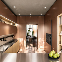 KOJOON Rendu 3D des plans de maison complets, solution tout-en-un, aménagement personnalisé de toute la maison, mobilier de maison imperméable, salle de bain et chambre modernes