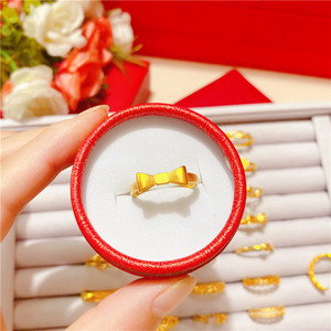 Anillos de Latón Chapado <span class=keywords><strong>en</strong></span> Oro YL con Diseño de Cielo Estrellado y Lluvia de Meteoros <span class=keywords><strong>en</strong></span> Forma de Corazón para Mujer y Unisex, Joyería de Estilo Variado con Símbolos de Fortuna, Venta al Por Mayor - Product Image 3