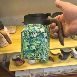 <span class=keywords><strong>Théière</strong></span> rétro à motif floral en acier inoxydable, grande capacité isolée, séparation de l'eau du thé, cafetière <span class=keywords><strong>avec</strong></span> <span class=keywords><strong>infuseur</strong></span> à thé intégré - Product Image 4