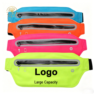 <span class=keywords><strong>Riñonera</strong></span> Deportiva Modular <span class=keywords><strong>Negra</strong></span> de Alta Calidad Personalizada para Correr, Impermeable, de Nylon Estampado, para Adultos - Product Image 2