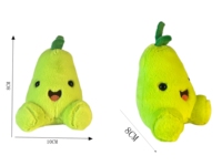 2025 Nieuwe Hot Selling Cartoon Fruit Pluche Speelgoed Superzacht PP Katoen Knuffel voor Kinderen Baby Knuffel Schattig Promotie Sleutelhanger