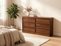 Commode moderne à 3 tiroirs en MDF massif, design contemporain, écologique, durable, meuble de rangement pour chambre à coucher, salon, design minimaliste