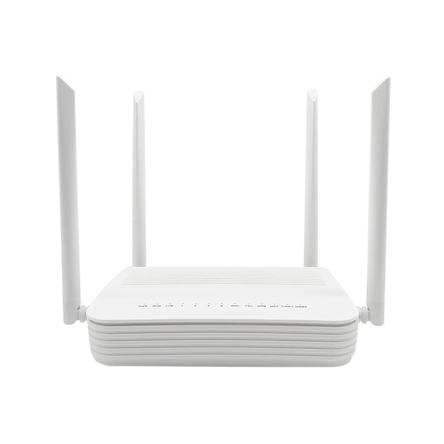 Wifi 6 Router With ONU FTTH Dual-band ZC-530NX6 4GE+1POTS+2USB+AX3000 WiFi6+Mesh High Quality